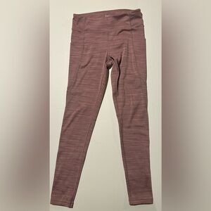 Athleta Mauve Leggings Girls Size M(8/10)